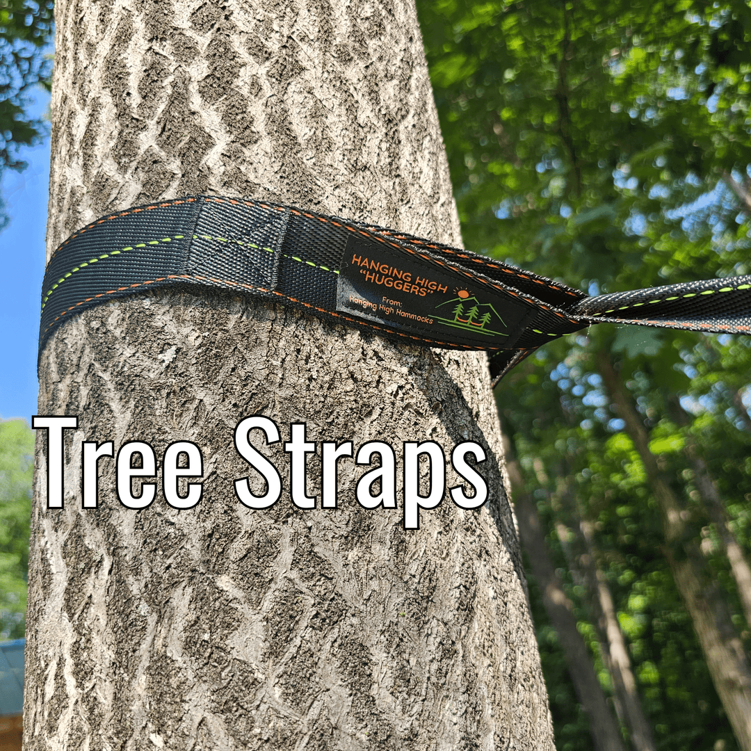 REM Hammock – 11' Camping Hammock with Bug Net, Cinch Buckles, Ridgeline Organizer, Underquilt Clips & Hanging High Hugger Straps - Hanging High Hammocks