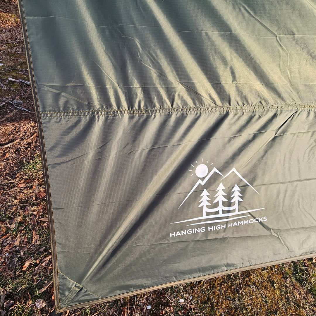 The Canopy - 11 Foot Hammock Tarp - Waterproof and great coverage for hammock camping - Hanging High Hammocks