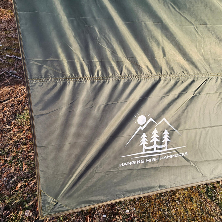 The Canopy - 11 Foot Hammock Tarp - Waterproof and great coverage for hammock camping - Hanging High Hammocks