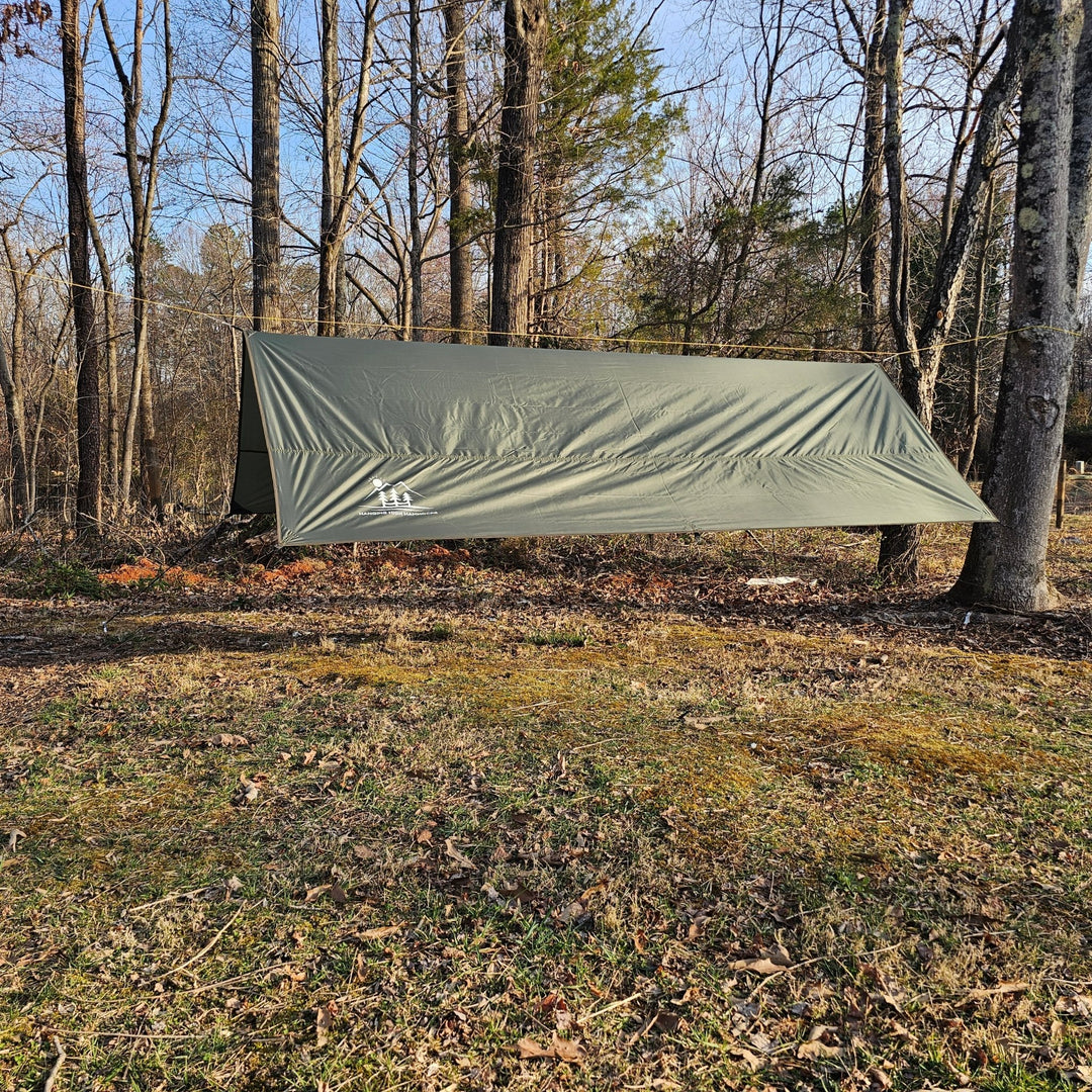 The Canopy - 11 Foot Hammock Tarp - Waterproof and great coverage for hammock camping - Hanging High Hammocks