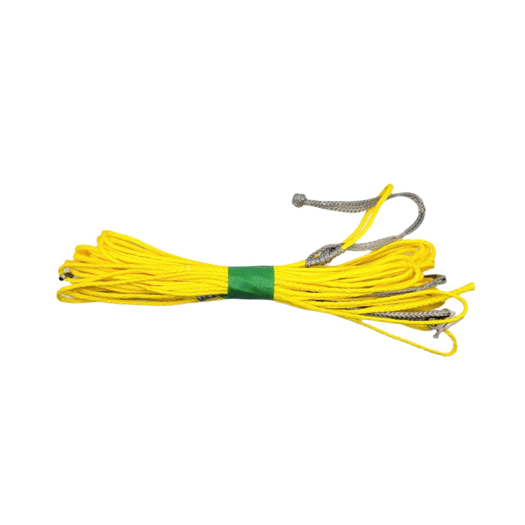 Adjustable Continuous Tarp Ridgeline with Hardware and Software for hammock camping - Hanging High Hammocks
