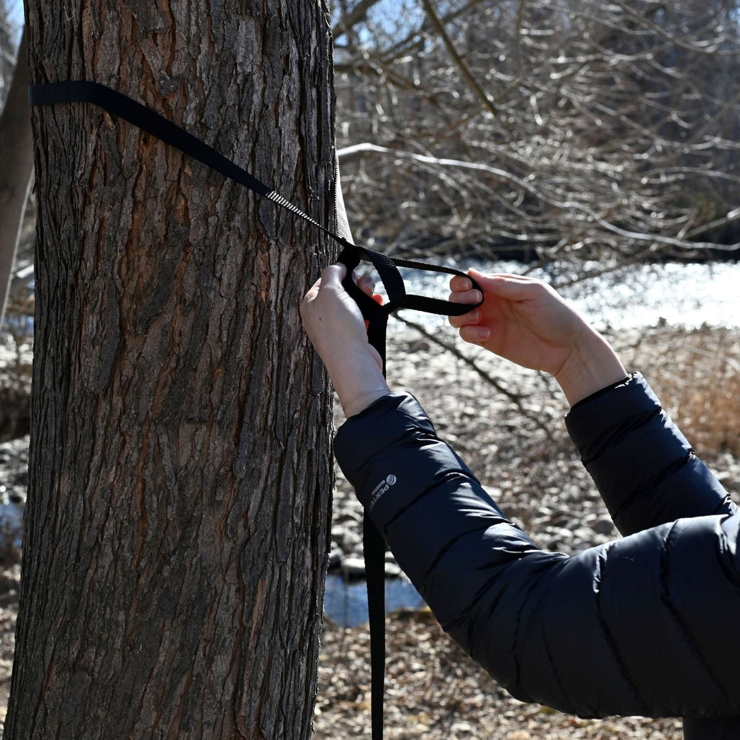 Hammock Tree Straps- Lightweight Hammock Camping Tree Straps - Hanging High Hammocks