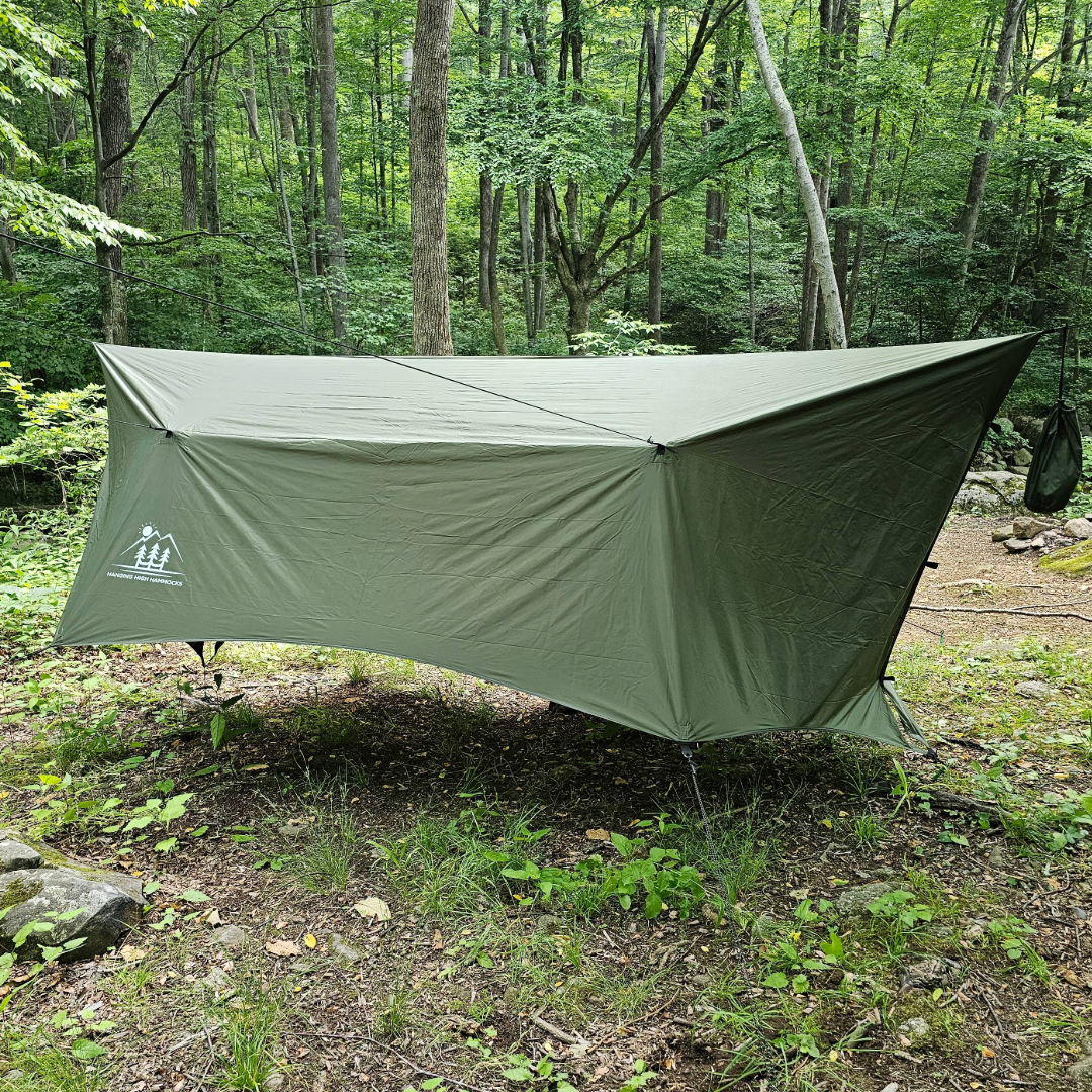 hammock and tarp setup Ultimate Hammock Bundle – REM, Tarp & Underquilt – Hanging High Hammocks