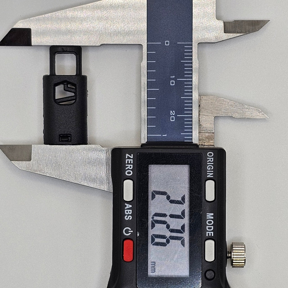 Posi - Grip Cord Lock – 27mm Springless Line Stop for 6mm Cord | Ultralight 1g Lock for Hammock, Gear Bags & Outdoor Use - Hanging High Hammocks