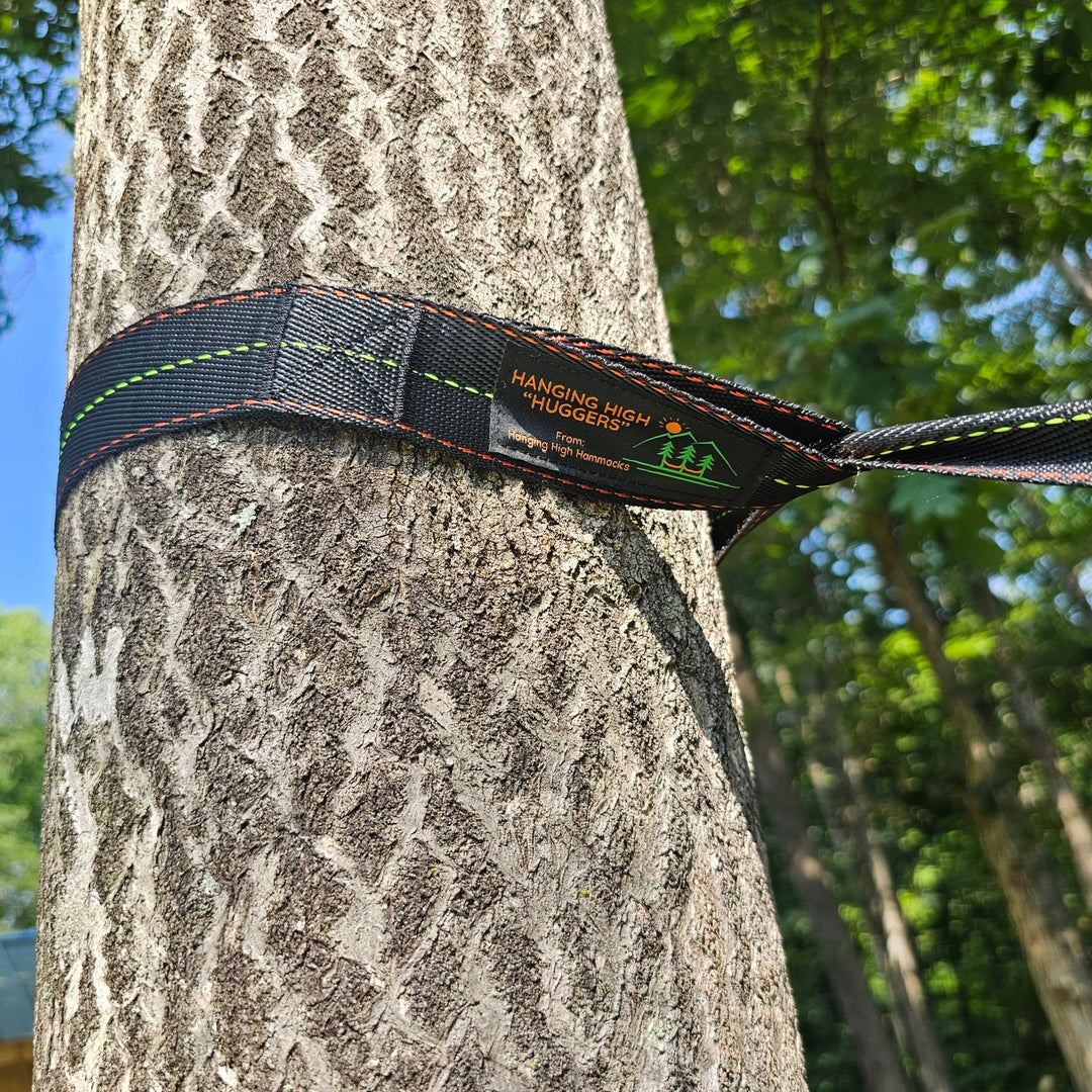 REM Hammock – 11' Camping Hammock with Bug Net, Cinch Buckles, Ridgeline Organizer, Underquilt Clips & Hanging High Hugger Straps - Hanging High Hammocks