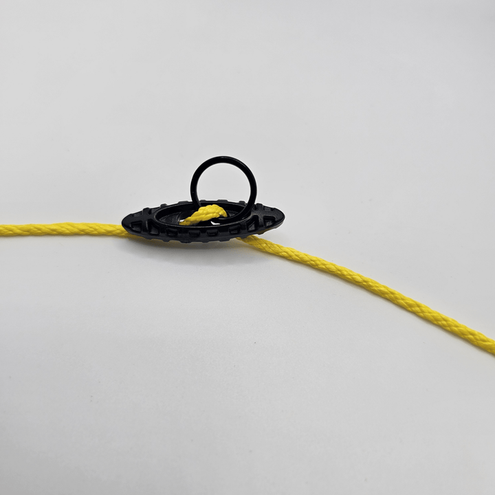 Tac Toggle Tarp Tensioner – Toggle & Ring Pair for Ultralight Ridgelines - Hanging High Hammocks