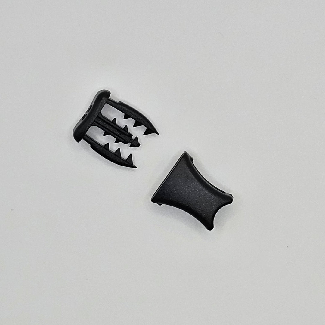 Ultralight Dual Cord End Cap –Finishing Clip for 2.2mm–2.5mm Line | Hammock & Tarp Accessory - Hanging High Hammocks