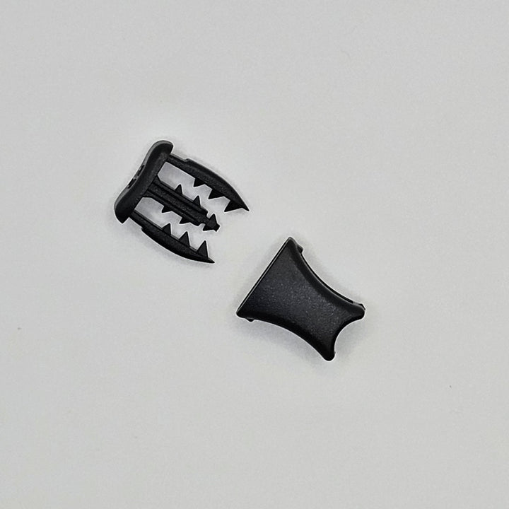 Ultralight Dual Cord End Cap –Finishing Clip for 2.2mm–2.5mm Line | Hammock & Tarp Accessory - Hanging High Hammocks