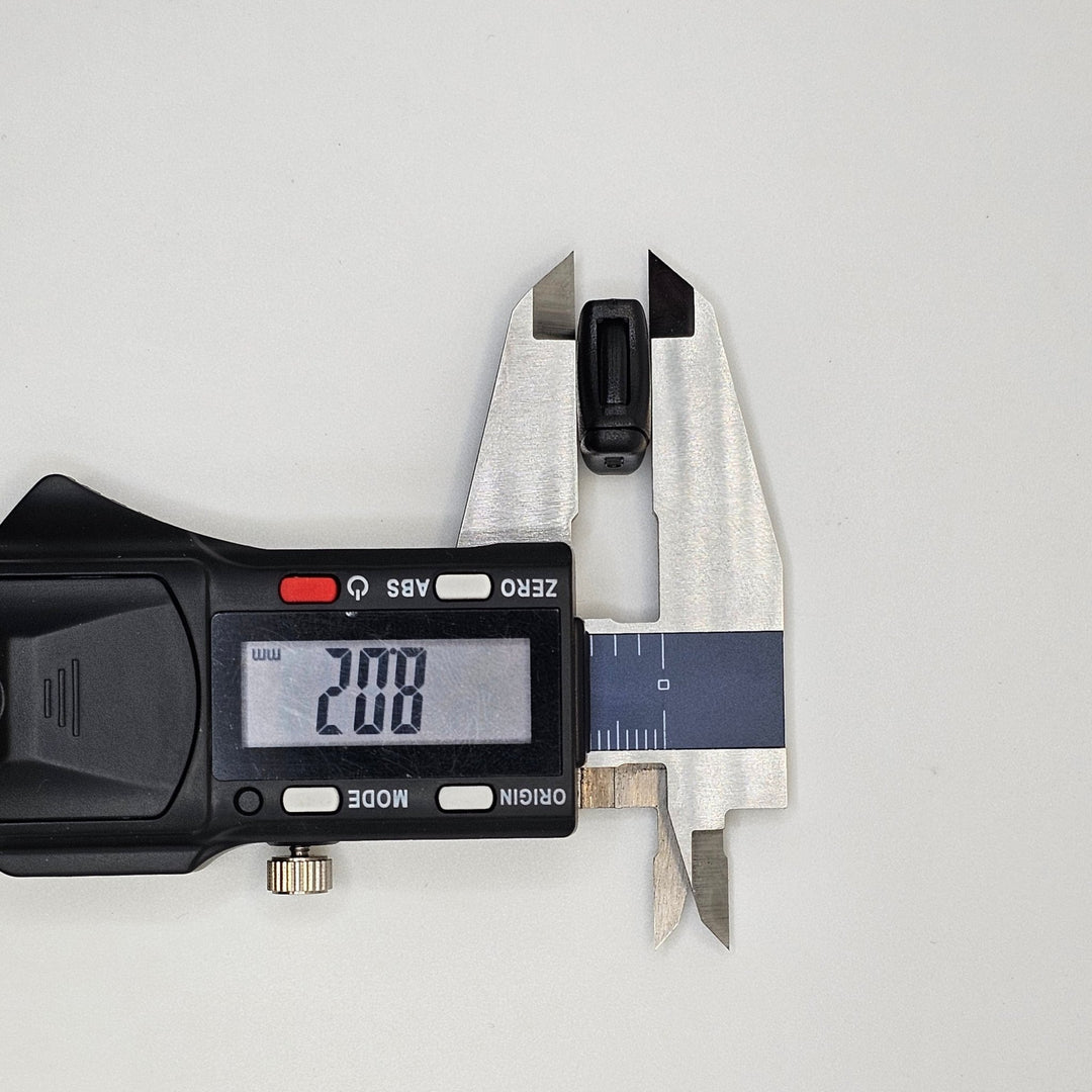 Ultralight Dual Cord End Cap –Finishing Clip for 2.2mm–2.5mm Line | Hammock & Tarp Accessory - Hanging High Hammocks