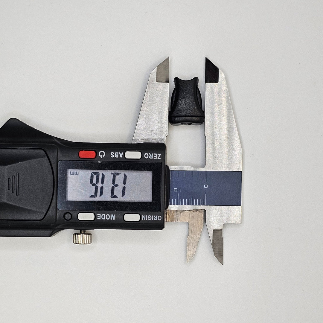 Ultralight Dual Cord End Cap –Finishing Clip for 2.2mm–2.5mm Line | Hammock & Tarp Accessory - Hanging High Hammocks