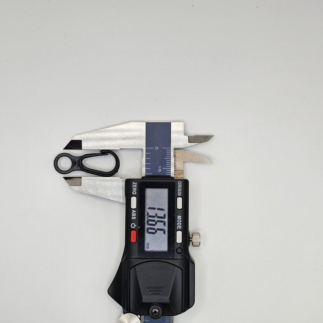 Ultralight Mitten Hook – 32mm Single - End Clip | <1g Gear Hook for Hammocks, Tarps & Outdoor Attachments - Hanging High Hammocks