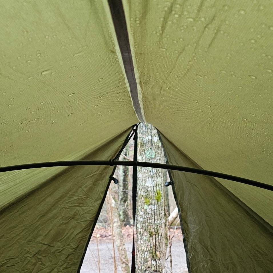 pole dance tarp Tarp Upgrade Kit - Internal Pole Mod - Snakeskins - Continuous Ridgeline - & Tie-Outs - Black/0 - Hammock Camping Shop