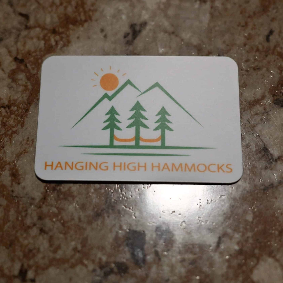 Hanging High Hammocks Sticker - Hanging High Hammocks