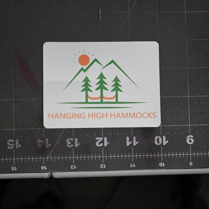 Hanging High Hammocks Sticker- Large and Small - Hanging High Hammocks