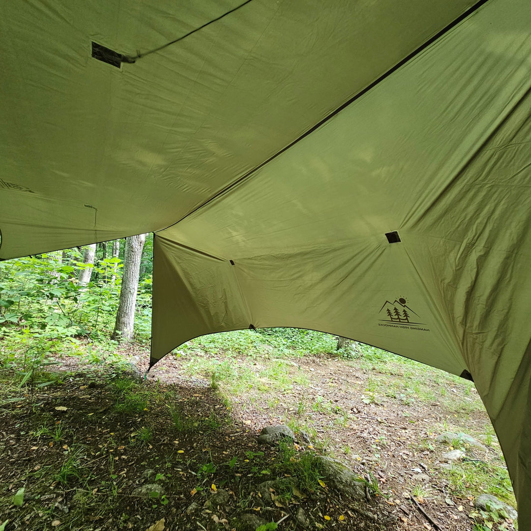 Hideaway Tarp for Hammock Camping - Hanging High Hammocks