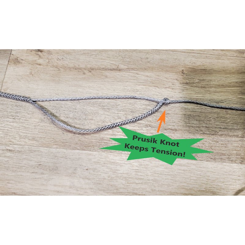 Rope Ridge Line Hammock Ridgeline Adjustable- 7/64th Amsteel (Single) โ Hanging High ...